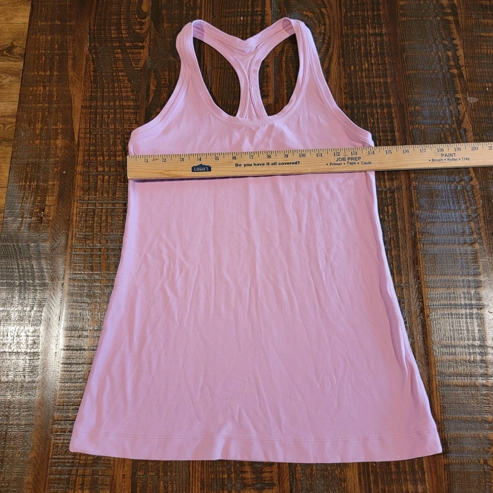 Lululemon Align Tank Top Womens Size 8 Pink Dusty Rose Blush Mauve Athletic - Picture 3 of 4